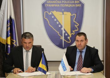 Potpisan Protokol za implementaciju projektnih aktivnosti između Granične policije BiH i Misije OSCE-a