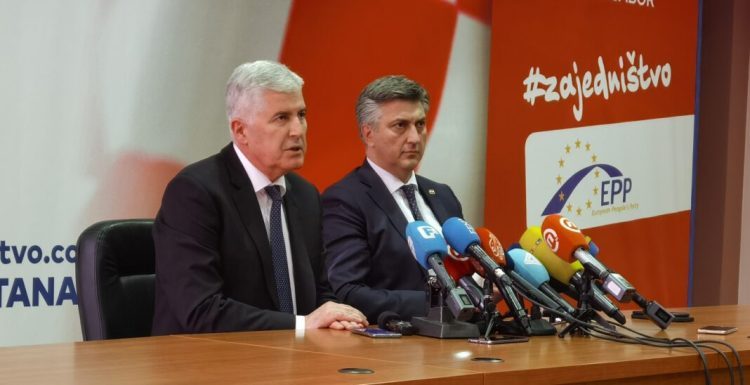 Čović pisao Plenkoviću: Najzaslužniji ste za povijesni iskorak BiH prema punopravnom članstvu u EU