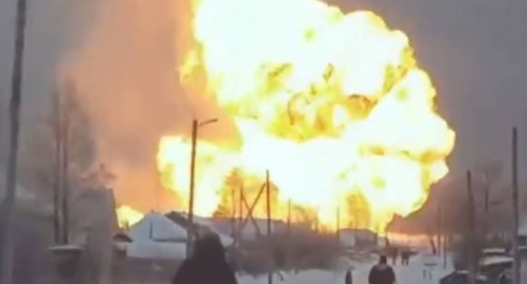VIDEO: Ogromna eksplozija plinovoda u Rusiji