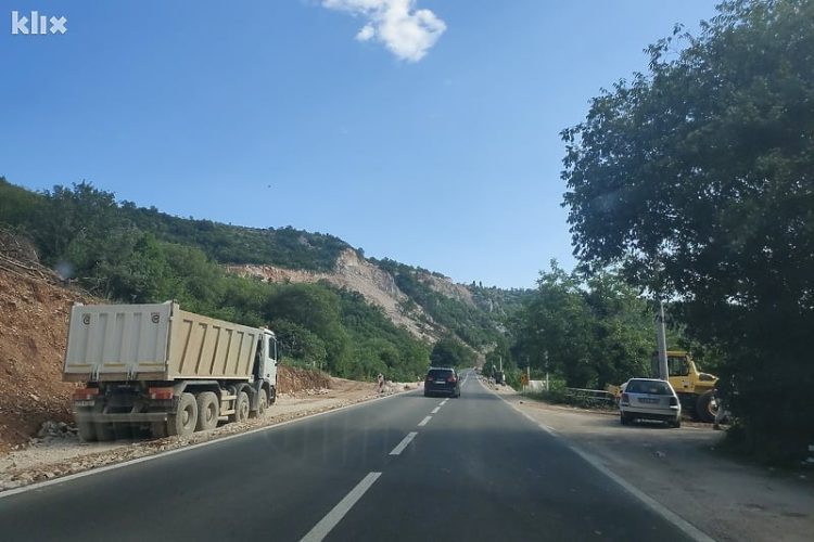 Više nema obustave prometa na cesti Čapljina – Mostar