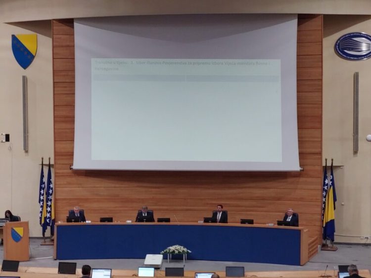Denis Zvizdić predsjedatelj Zastupničkog doma PS BiH, Čavara i Radmanović zamjenici