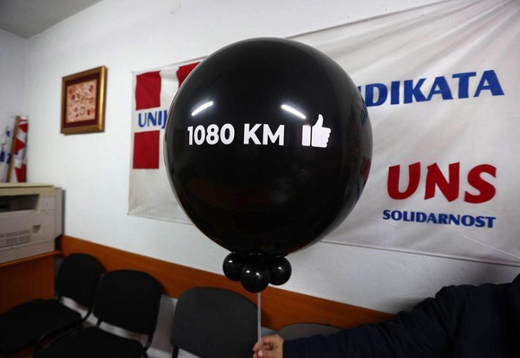 Štrajk upozorenja sindikata korisnika proračuna HNŽ-a