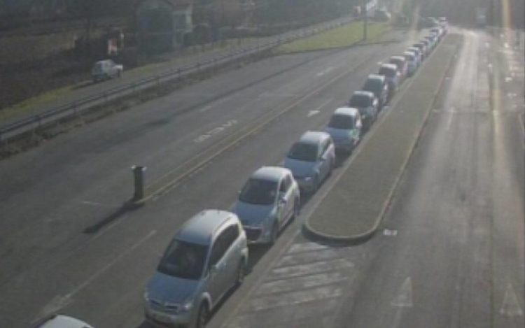 Pojačan promet vozila na izlazu iz BiH