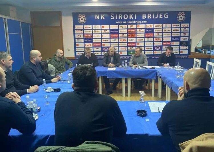 Željko Gugić predsjednik, Ante Musa dopredsjednik Upravnog odbora NK Široki Brijeg