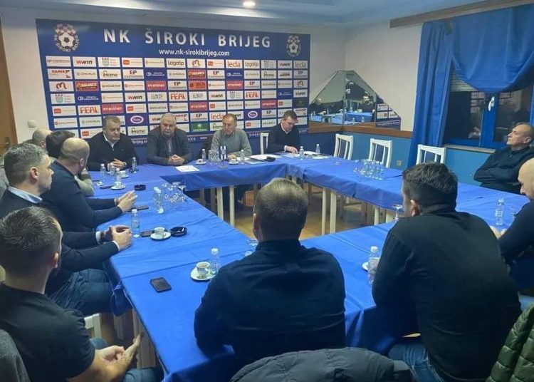 Željko Gugić predsjednik, Ante Musa dopredsjednik Upravnog odbora NK Široki Brijeg
