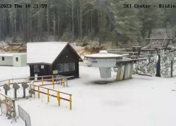 Pogledajte stanje sa snijegom na Blidinju