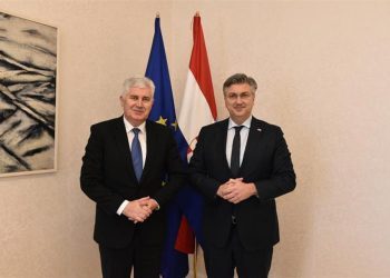 Plenković i Čović: Dijalog predstavnika sva tri konstitutivna naroda nema alternativu