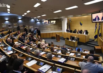 Dragan Čović, Zdenko Ćosić, Marina Pendeš, Ilija Cvitanović i Zlatko Miletić hrvatski izaslanici u državnom Domu naroda