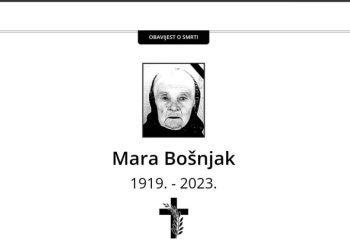 Preminula jedna od najstarijih Širokobriježanki