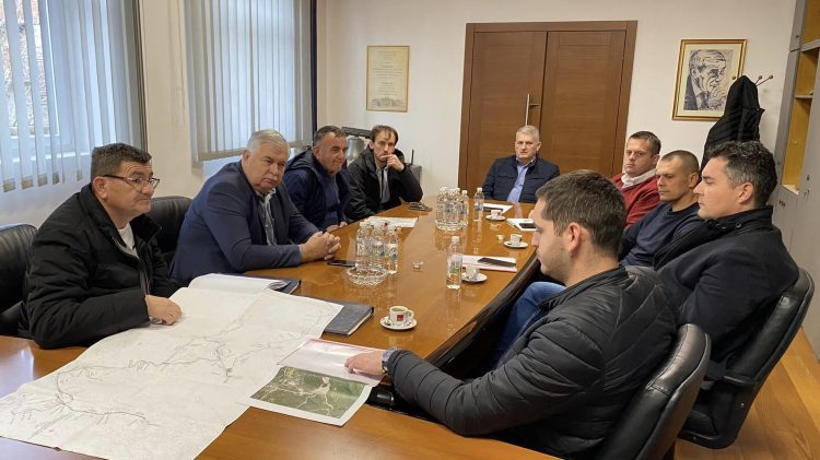 Održan radni sastanak povodom izgradnje vodovodne mreže i vodospreme na Čerigaju