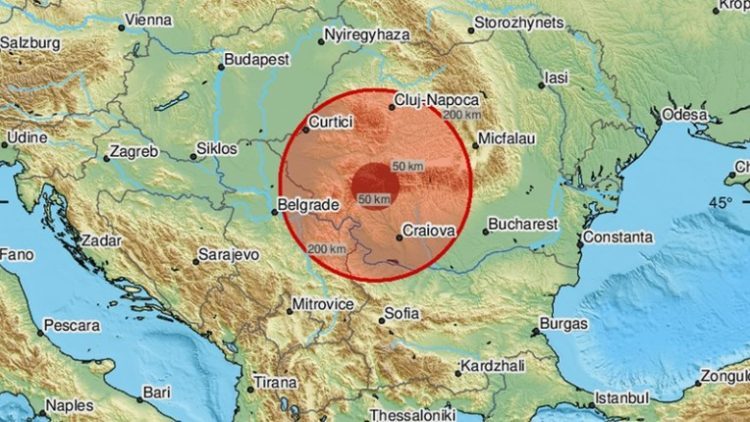 Snažan potres u Rumunjskoj, osjetio se i u Srbiji