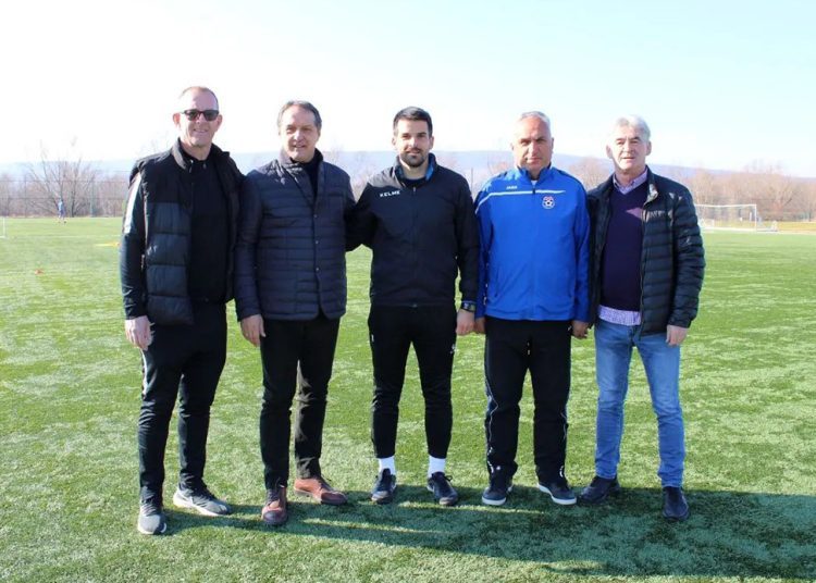 Izbornik BiH Faruk Hadžibegić posjetio NK Široki Brijeg