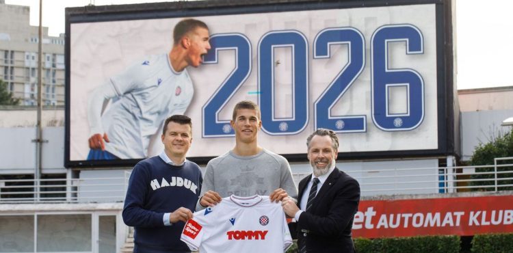 Najveći talent Hajduka na rođendan potpisao novi ugovor!