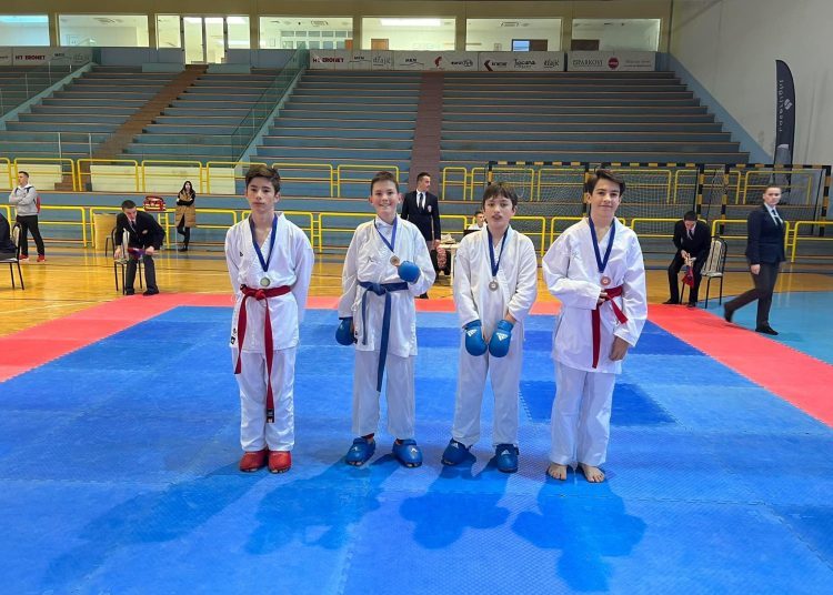 Karate klub Široki Brijeg uspješan na 1. kolu lige regije Hercegovine