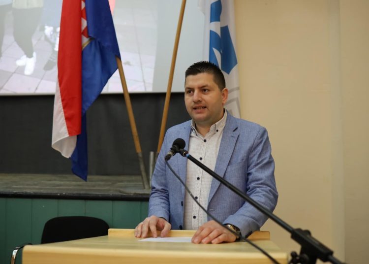 Mario Bošnjak izabran za predsjednika Gradskog odbora Mladeži HDZ BiH Široki Brijeg