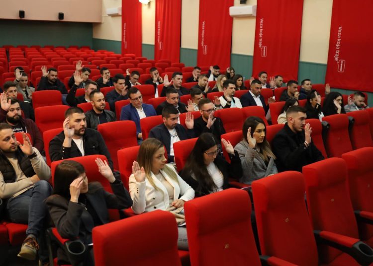 Mario Bošnjak izabran za predsjednika Gradskog odbora Mladeži HDZ BiH Široki Brijeg
