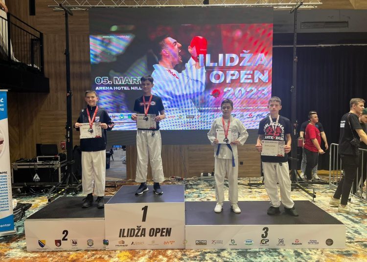 Širokobriježani uspješni na jednom od najjačih karate turnira