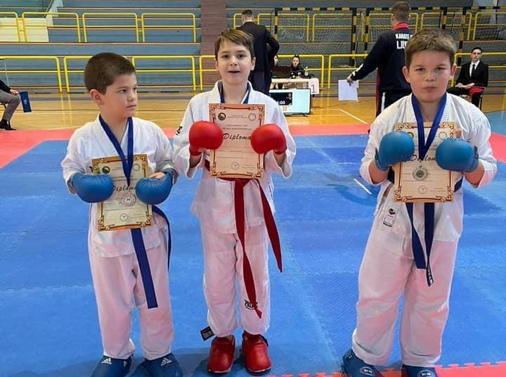 Karate klub Široki Brijeg uspješan na 1. kolu lige regije Hercegovine