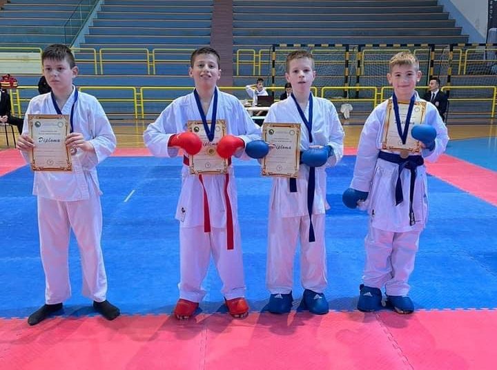 Karate klub Široki Brijeg uspješan na 1. kolu lige regije Hercegovine