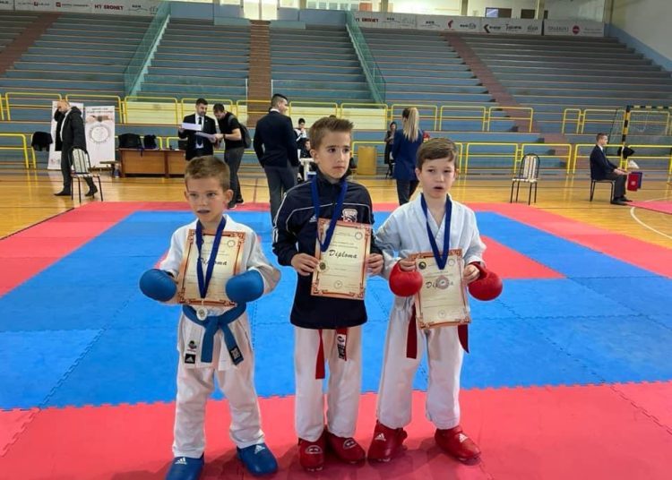 Karate klub Široki Brijeg uspješan na 1. kolu lige regije Hercegovine