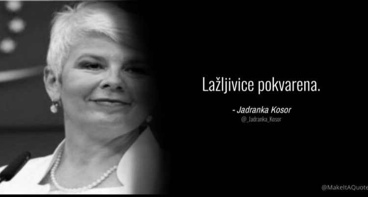 Jadranka Kosor ženu iz Ljubuškog nazvala lažljivicom pokvarenom, ona joj brutalno odgovorila