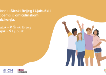 Široki Brijeg: U ponedjeljak radionica na temu organiziranja mladih