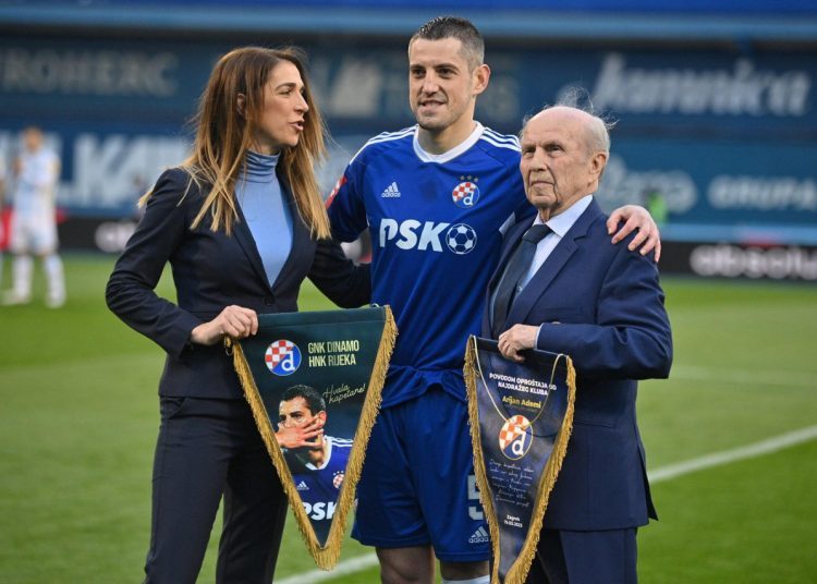 Dinamo slavio protiv Rijeke na Ademijevom oproštaju