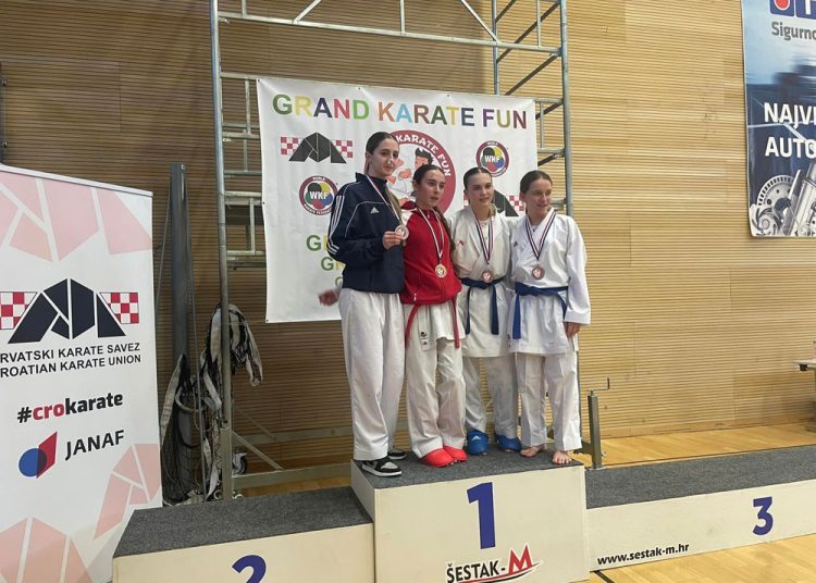 Karate klub Široki bogatiji za sedam medalja