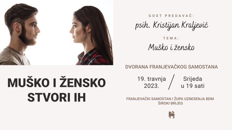 Psiholog Kristijan Kraljević otvara novi ciklus predavanja na Susretima mladih