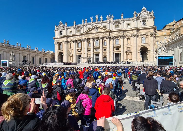 Hodočasnici s Kočerina bili na audijenciji s papom Franjom