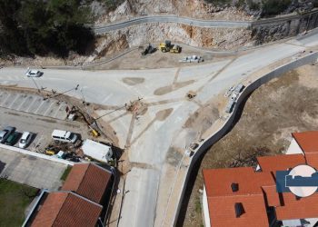 Stolac: Pogledajte kako teku radovi na kružnom toku iznad Doma zdravlja