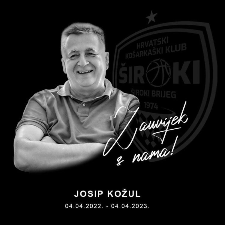 Obljetnica smrti Josipa Kožula: HKK Široki se prisjetio dirljivom porukom