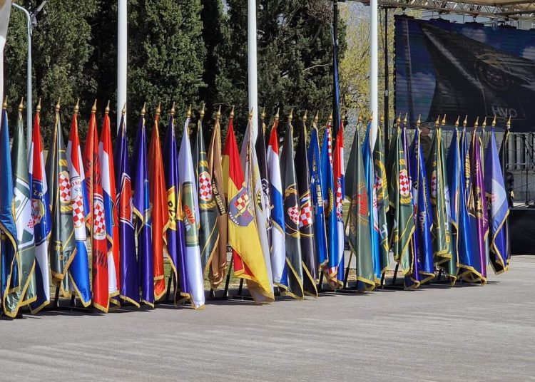 31. obljetnica utemeljenja Hrvatskog vijeća obrane i 18. godišnjica Prve pješačke (gardijske) pukovnije Oružanih snaga BiH