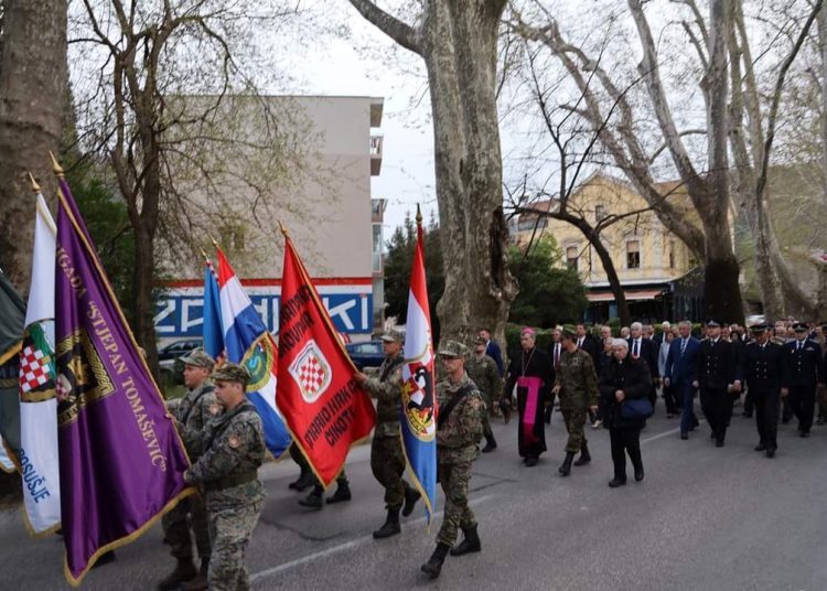 U Mostaru održana središnja svečanost povodom 31. obljetnice HVO-a