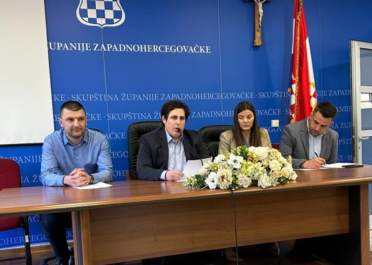 Stipe Bešlić novi predsjednik ŽO Mladeži HDZ BiH Županije Zapadnohercegovačke