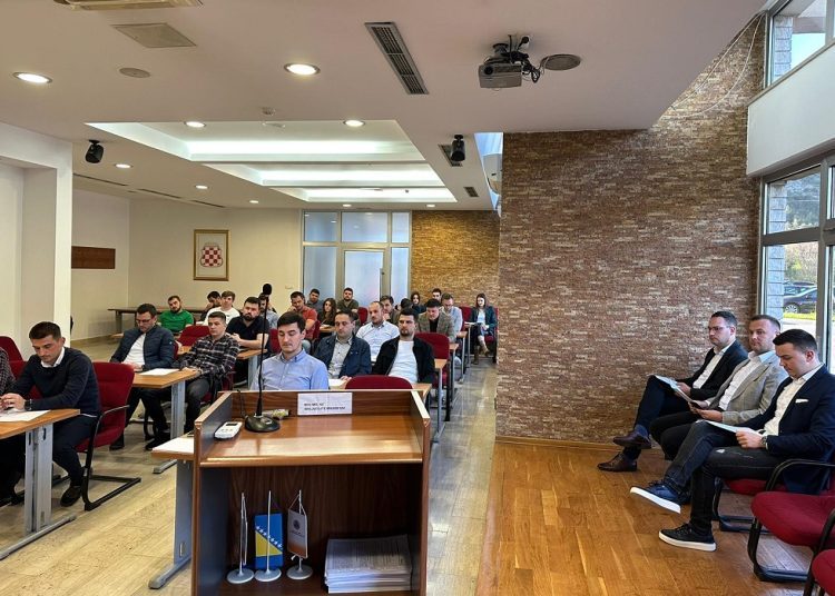 Stipe Bešlić novi predsjednik ŽO Mladeži HDZ BiH Županije Zapadnohercegovačke