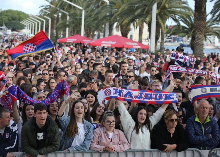Split dočekao svoje heroje
