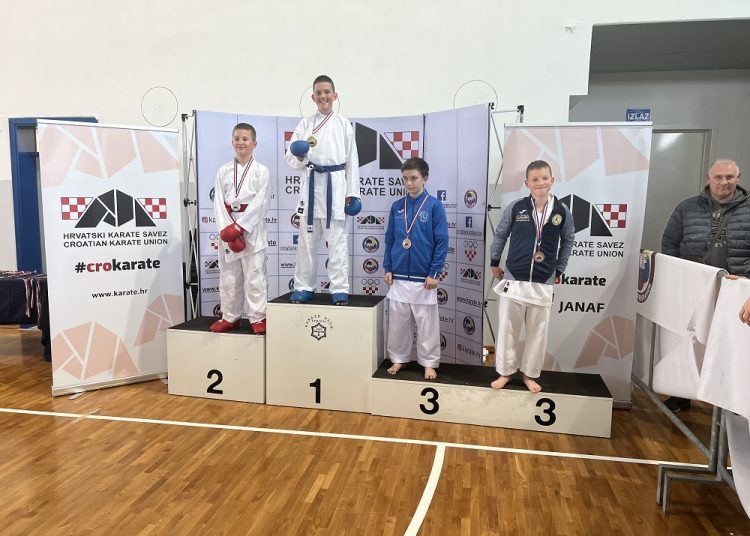Četiri zlatne medalje za Karate klub Široki Brijeg