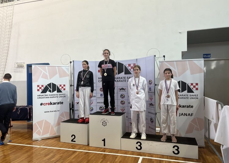 Četiri zlatne medalje za Karate klub Široki Brijeg