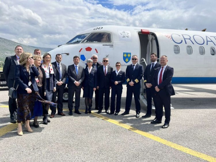 Croatia Airlines ponovo leti za Mostar, uspostavljena prva redovna linija nakon skoro tri godine