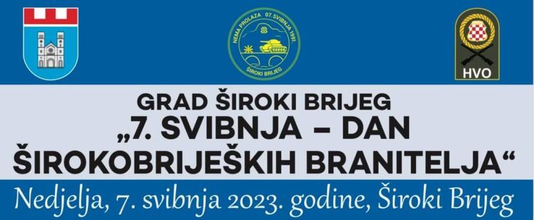 Najava: Dan širokobrijeških branitelja i 32. obljetnica zaustavljanja tenkova agresorske JNA