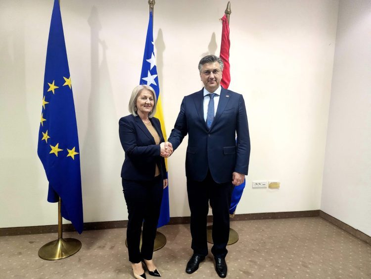 Sastanci Čovića i Krišto s Plenkovićem u Mostaru