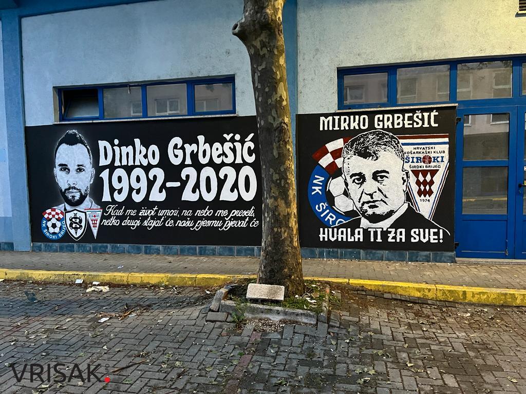 Donosimo fotografije: Škripari grafitom odali počast Mirku Grbešiću