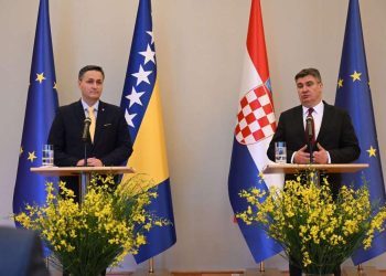 Bećirović s Milanovićem: Za BiH je važno da ima podršku Hrvatske