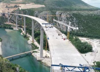 Video: Most Počitelj uskoro spaja obale Neretve, autocesta stiže nadomak Mostara