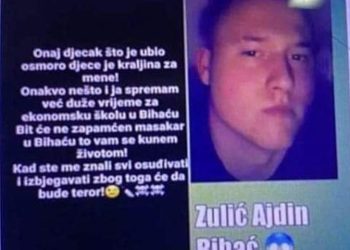 Ajdin Zulić: Onaj dječak što je ubio osmero djece je kraljina, onako nešto i ja spremam za Ekonomsku školu u Bihaću