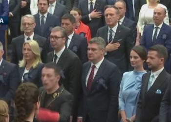 Milanović nakon kratkog susreta s Vučićem: Problemi između dviju država su rješivi