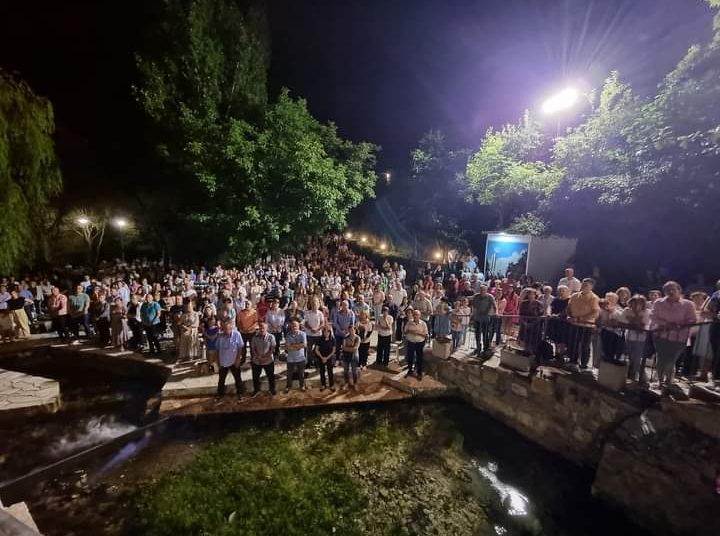 Veliki broj vjernika na uočnici sv. Ivana Krstitelja u Knešpolju