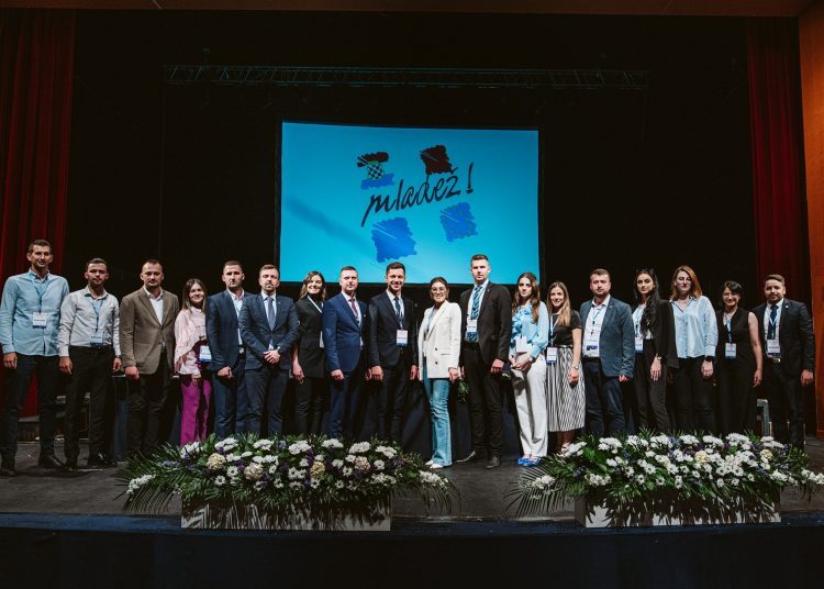 Mate Lončar ponovno izabran za predsjednika Mladeži HDZ-a BiH