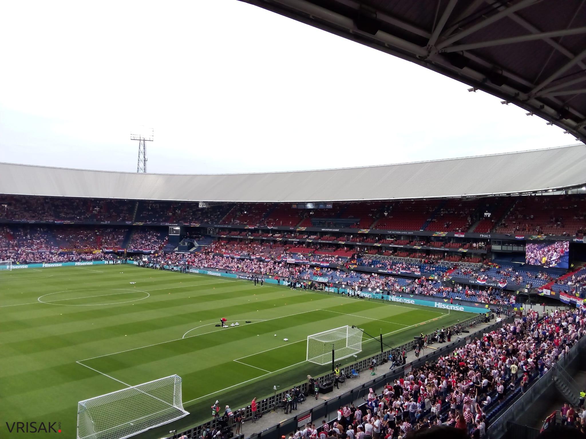 Donosimo vam fotografije iz Rotterdama prije finalne utakmice Lige nacija